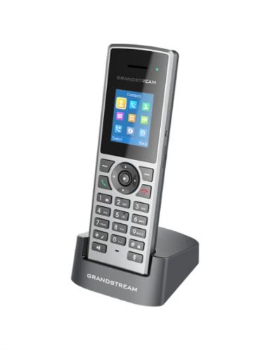 Grandstream mid-tier DECT cordless IP phone , 10 SIP accounts and 10 lines,1.8 inch color LCD (DP722)