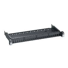 S-One Empty panel 1U UTP 24 ports Basic version: with label holders and shutter
